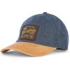 Lucky Brand Classic Cotton Hat | Adjustable | Dad Hat | Baseball Cap | Golf | Fishing | Low Profile | 5 Panel Design(Vintage Denim – Tan)