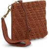 Lucky Brand Dawn Woven Leather Wristlet