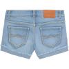 Lucky Brand Girls Cuffed Jean Shorts, Stretch Denim with 5 Pockets, Mid to High Rise Waist(Riley Christie)