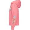 Lucky Brand Girls’ Long Sleeve Fleece Full Zip Hoodie with Ribbed Cuffs & Waist(Wild Rose Bouquet)