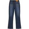 Lucky Brand Girls’ Mid Rise Flare Stretch Denim Jean, Zipper Fly & Button Closure(Mid Rise Barrier Wash)