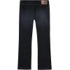 Lucky Brand Girls’ Mid Rise Flare Stretch Denim Jean, Zipper Fly & Button Closure(Patch Barrier Wash)