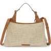 Lucky Brand Holi Satchel, Natural Woven