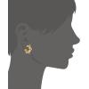 Lucky Brand Hoop Earrings With Marquise Stones And Mini Imiatation Stones