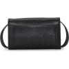 Lucky Brand Love Leather Crossbody Wallet(Black)