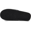 Lucky Brand Memory Foam Rubber Sole Scuff Bedroom Slipper – Soft Comfy Men’s Slippers – Indoor/Outdoor Mens House Slippers(Black)