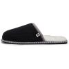 Lucky Brand Memory Foam Rubber Sole Scuff Bedroom Slipper – Soft Comfy Men’s Slippers – Indoor/Outdoor Mens House Slippers(Black)