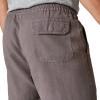 Lucky Brand Men’s 7″ Pull Up Linen Short(Blackened Pearl)