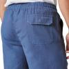 Lucky Brand Men’s 7″ Pull Up Linen Short(Dark Denim)