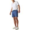 Lucky Brand Men’s 7″ Pull Up Linen Short(Dark Denim)