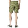 Lucky Brand Men’s 9″ Laguna Linen Flat Front Short(Camo Multi)