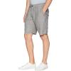 Lucky Brand Men’s 9″ Laguna Linen Flat Front Short(Charcoal Grey)
