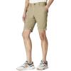 Lucky Brand Men’s 9″ Laguna Linen Flat Front Short(Fallen Rock)