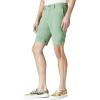 Lucky Brand Men’s 9″ Laguna Linen Flat Front Short(Frosty Spruce)