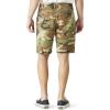 Lucky Brand Men’s 9″ Stretch Twill Flat Front Short(Camo Multi)