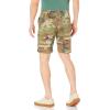 Lucky Brand Men’s 9″ Stretch Twill Flat Front Short(Camo Multi)