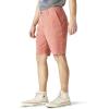 Lucky Brand Men’s 9″ Stretch Twill Flat Front Short(Mineral Red)