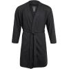 Lucky Brand Men’s Bathrobe – Warm Long Sleeve Knit Robe with Shawl Collar – Soft Cotton Blend Bath Robes for Men (Size: S-XL)(Charcoal Heather)