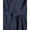 Lucky Brand Men’s Bathrobe – Warm Long Sleeve Knit Robe with Shawl Collar – Soft Cotton Blend Bath Robes for Men (Size: S-XL)(Mood Indigo)