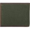 Lucky Brand Men’s Bifold Wallet | ID Window | Card Slots | Genuine Leather | Organization | Durable | Stylish(Canvas/Leather – Olive)