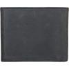 Lucky Brand Men’s Bifold Wallet | ID Window | Card Slots | Genuine Leather | Organization | Durable | Stylish(Flag Embossed Leather – Black)