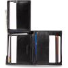 Lucky Brand Men’s Bifold Wallet | ID Window | Card Slots | Genuine Leather | Organization | Durable | Stylish(Smooth Leather – Black)