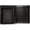 Lucky Brand Men’s Bifold Wallet | ID Window | Card Slots | Genuine Leather | Organization | Durable | Stylish(Smooth Leather – Black)
