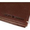 Lucky Brand Men’s Bifold Wallet | ID Window | Card Slots | Genuine Leather | Organization | Durable | Stylish(Smooth Leather – Brown)