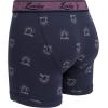 Lucky Brand Mens Boxer Briefs – 3 Pack Classic Mens Underwear Boxer Briefs with Functional Fly – Soft Cotton Boxers for Men(Blue/Pink/Print)
