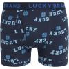 Lucky Brand Mens Boxer Briefs – 3 Pack Classic Mens Underwear Boxer Briefs with Functional Fly – Soft Cotton Boxers for Men(Charcoal Grey Heather/Mood Indigo Print/Mineral Red)