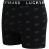 Lucky Brand Mens Boxer Briefs – 3 Pack Classic Mens Underwear Boxer Briefs with Functional Fly – Soft Cotton Boxers for Men(Smoked Pearl/Print/Lead)
