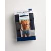 Lucky Brand Mens Boxer Briefs – 3 Pack Soft Mens Underwear Boxer Briefs with Contour Pouch – Breathable Boxers for Men(Mood Indigo Blue)