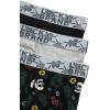 Lucky Brand Men’s Boxer Briefs – 3 Pack Soft Stretch Casual Men’s Underwear with Functional Fly Pouch Boxers (S-2XL)(Black/Print/Light Grey)