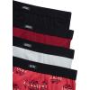 Lucky Brand Mens Boxer Briefs – 4 Pack Sport Soft Boxers for Men with No Fly Pouch – Performance Mens Underwear Boxer Briefs(Black/Soft Grey/Print/Tibetan Red)