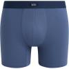 Lucky Brand Mens Boxer Briefs – 4 Pack Sport Soft Boxers for Men with No Fly Pouch – Performance Mens Underwear Boxer Briefs(Mood Indigo/Legion Blue/Stripes/Vintage Indigo)