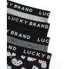 Lucky Brand Mens Boxer Briefs – 4 Pack Sport Soft Boxers for Men with No Fly Pouch – Performance Mens Underwear Boxer Briefs(Smoked Pearl/Jet Black/Print)