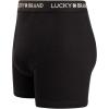Lucky Brand Mens Boxer Briefs – 6 Pack Classic Mens Underwear Boxer Briefs with Functional Fly – Soft Cotton Boxers for Men(Black/Black/Black)