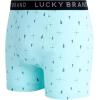 Lucky Brand Mens Boxer Briefs – 6 Pack Classic Mens Underwear Boxer Briefs with Functional Fly – Soft Cotton Boxers for Men(Black/Green/Light Grey Heather)