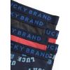 Lucky Brand Mens Boxer Briefs – 6 Pack Classic Mens Underwear Boxer Briefs with Functional Fly – Soft Cotton Boxers for Men(Charcoal Grey Heather/Mood Indigo Print/Mineral Red)