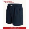 Lucky Brand Mens Boxer Shorts – 3 Pack Woven Cotton Boxers for Men with Functional Fly – Lightweight Mens Underwear Boxers(Blue/Plaid/Navy)