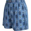 Lucky Brand Mens Boxer Shorts – 3 Pack Woven Cotton Boxers for Men with Functional Fly – Lightweight Mens Underwear Boxers(Peyote Plaid/Light Grey/Coronet Blue Print)