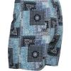 Lucky Brand Mens Boxer Shorts – 6 Pack Relaxed Fit Cotton Boxers with Functional Fly and Elastic Waistband (Sizes: S-XL)(White Tartan/Light Blue/Blue Bandana Print)