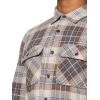 Lucky Brand Men’s Brushed Long Sleeve Knit Shirting(Brown Multi)
