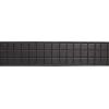 Lucky Brand Men’s Casual and Dress Leather Belts with Metal Buckle(Grid Tooled Embossed – Black)