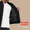 Lucky Brand Men’s Classic Bomber Jacket(Black)