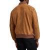 Lucky Brand Men’s Classic Bomber Jacket(Dark Tan)