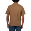 Lucky Brand Men’s Embroidered Camp Collar Shirt(Teak)