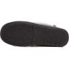 Lucky Brand Men’s Faux Wool Sherpa Lined Slipper(Grey/White)
