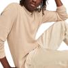 Lucky Brand Men’s Fine Gauge Crew Sweater(Bros B2621 Oatmeal Heather)