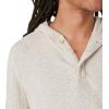 Lucky Brand Men’s Garment Dye Thermal Hoodley(Oatmeal)